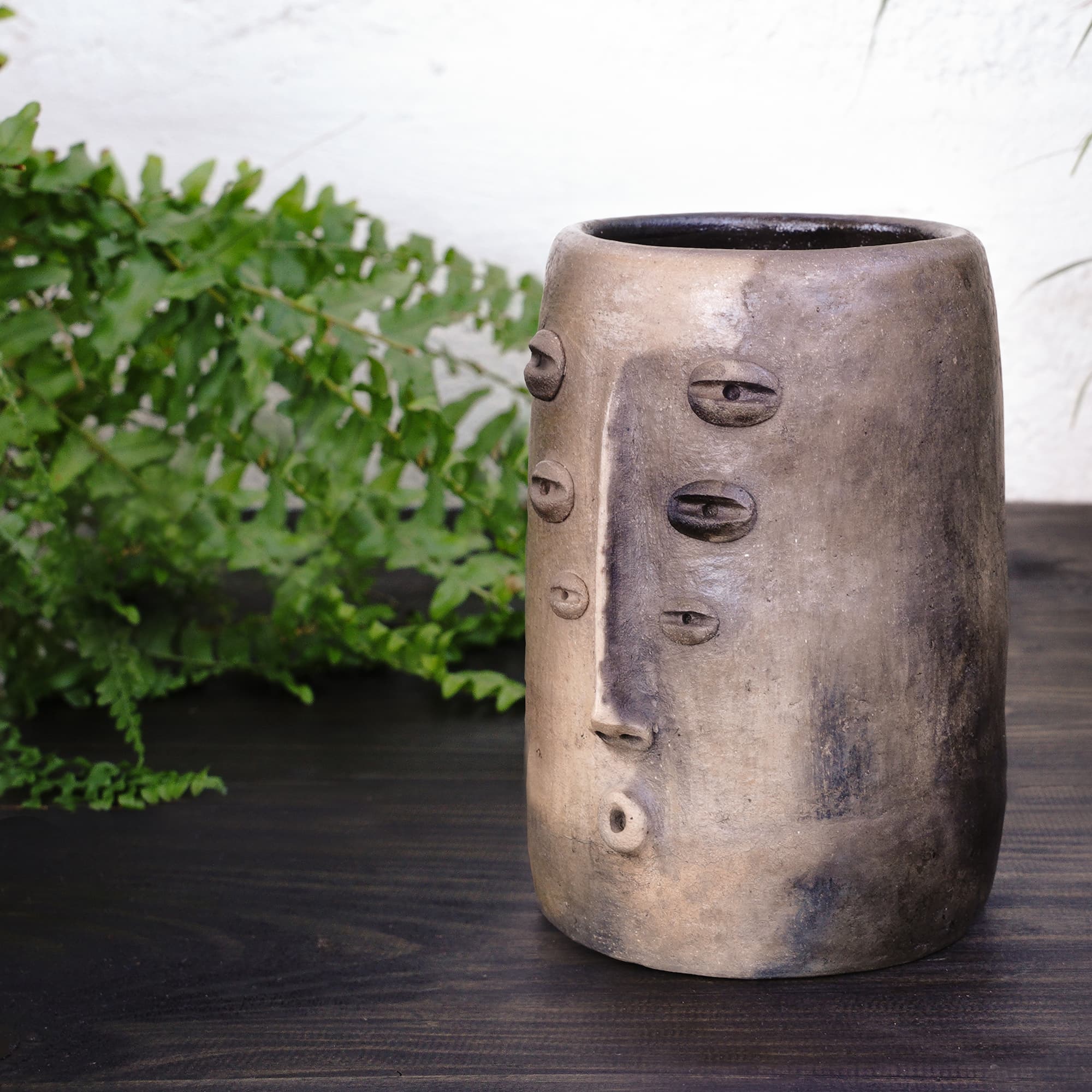 Mystic Tall Vase by Leticia Blanco & Fernando Peguero - Wool+Clay