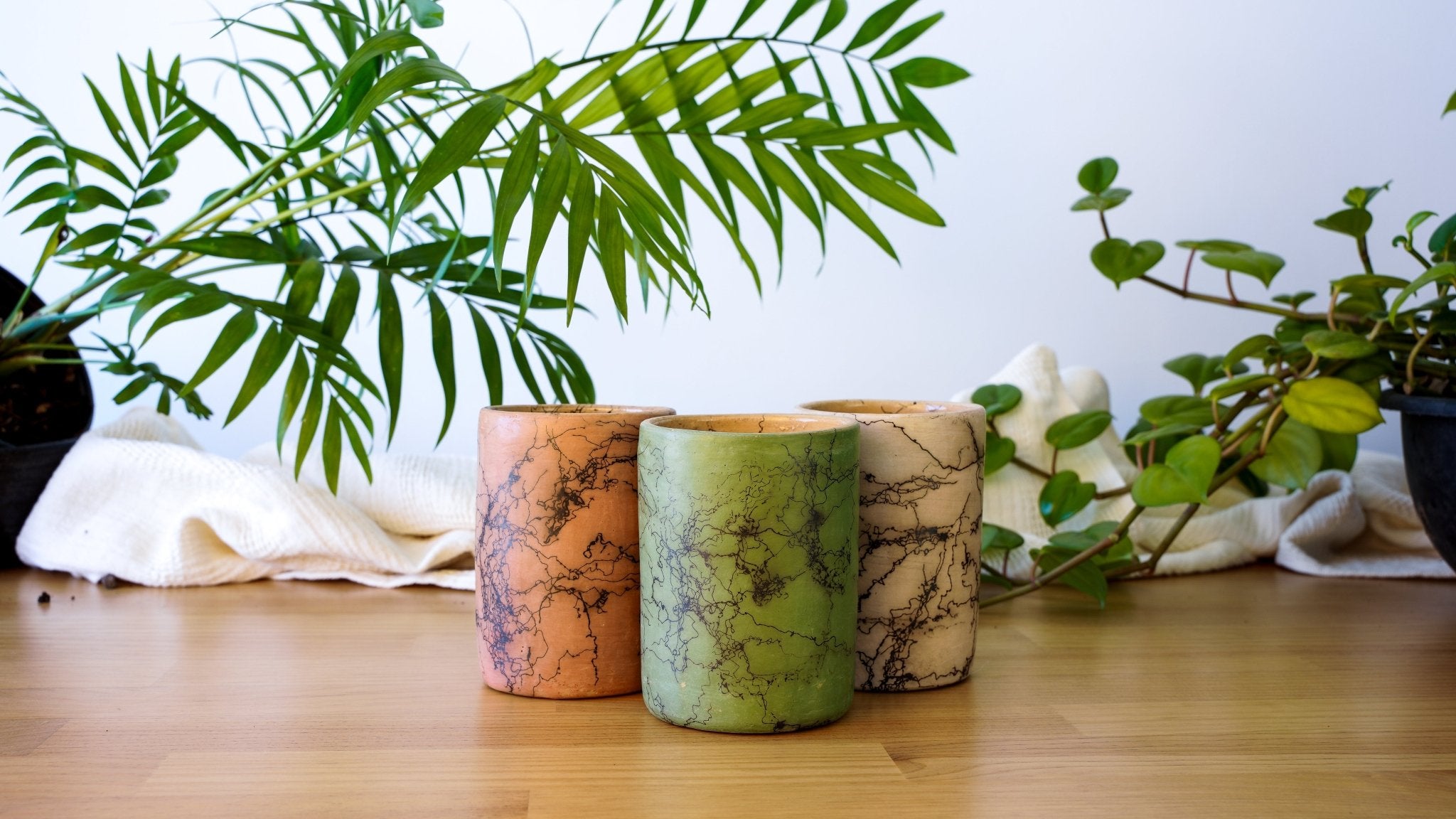 Rooted Handmade Ceramic Mug | Eggshell by Adrián Martínez Alarzón - Wool+Clay
