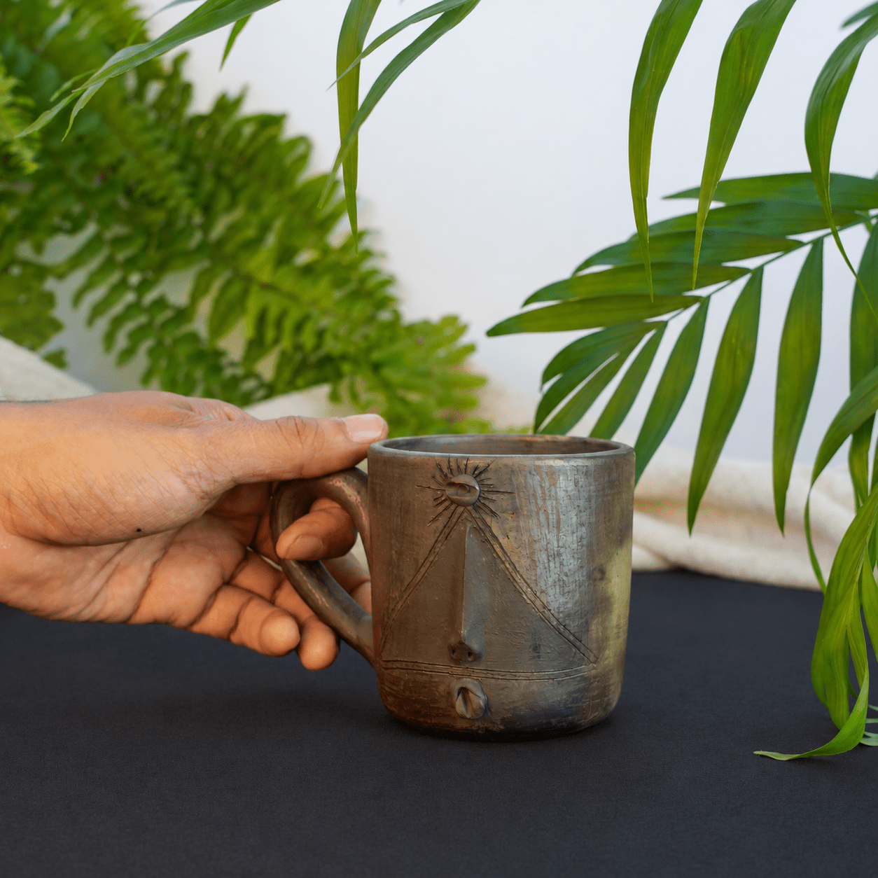 Third Eye Mug by Leticia Blanco & Fernando Peguero - Wool+Clay