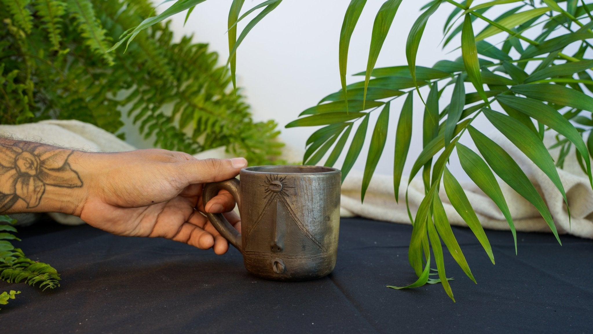 Third Eye Mug by Leticia Blanco & Fernando Peguero - Wool+Clay