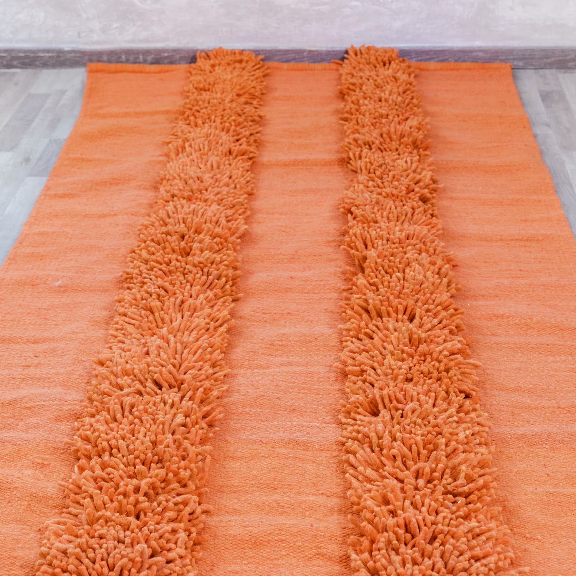 Bright and Bold Shag Rug by Andrea Garcia - Wool+Clay