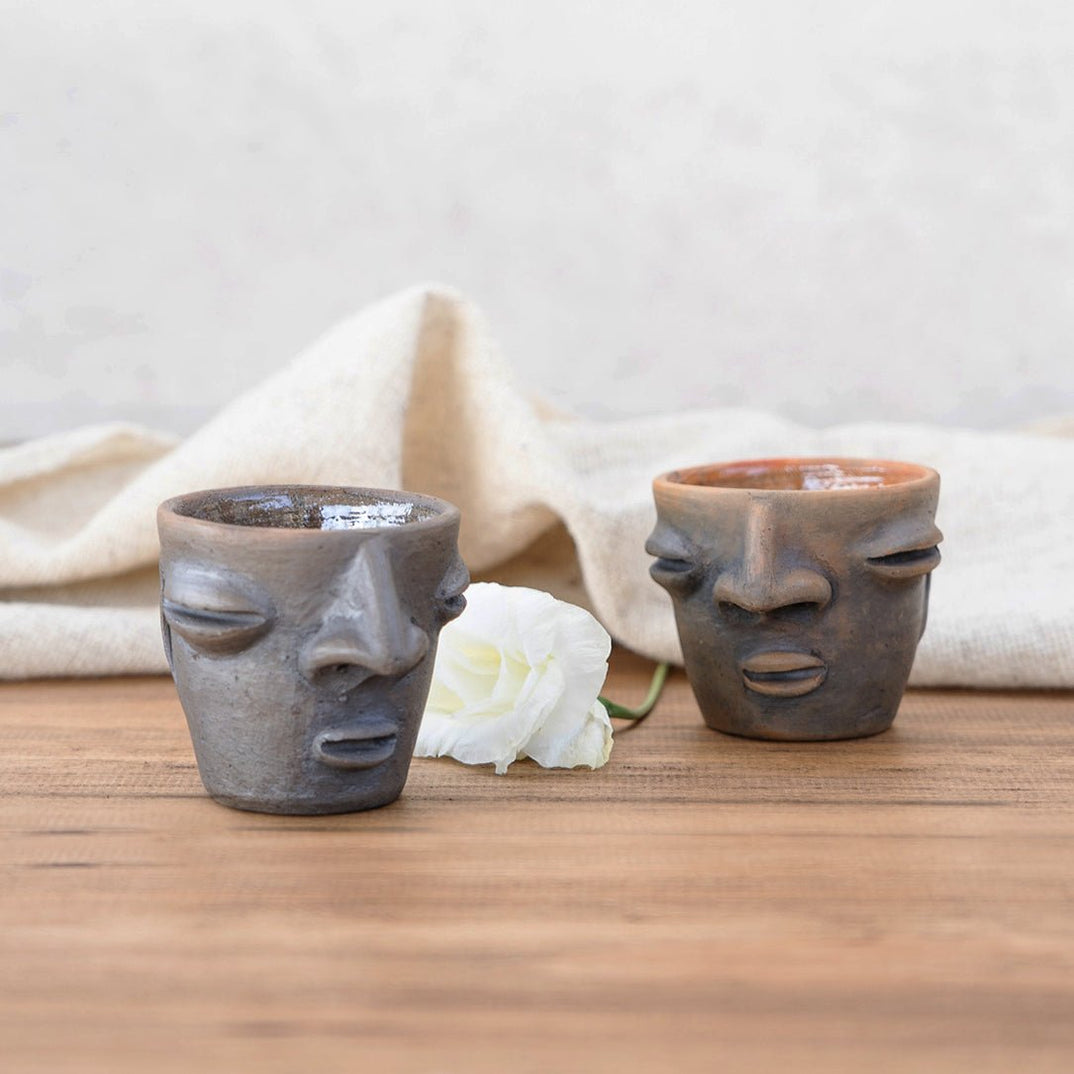 Burnt Faced Copita by Ana María Hernández - Wool+Clay