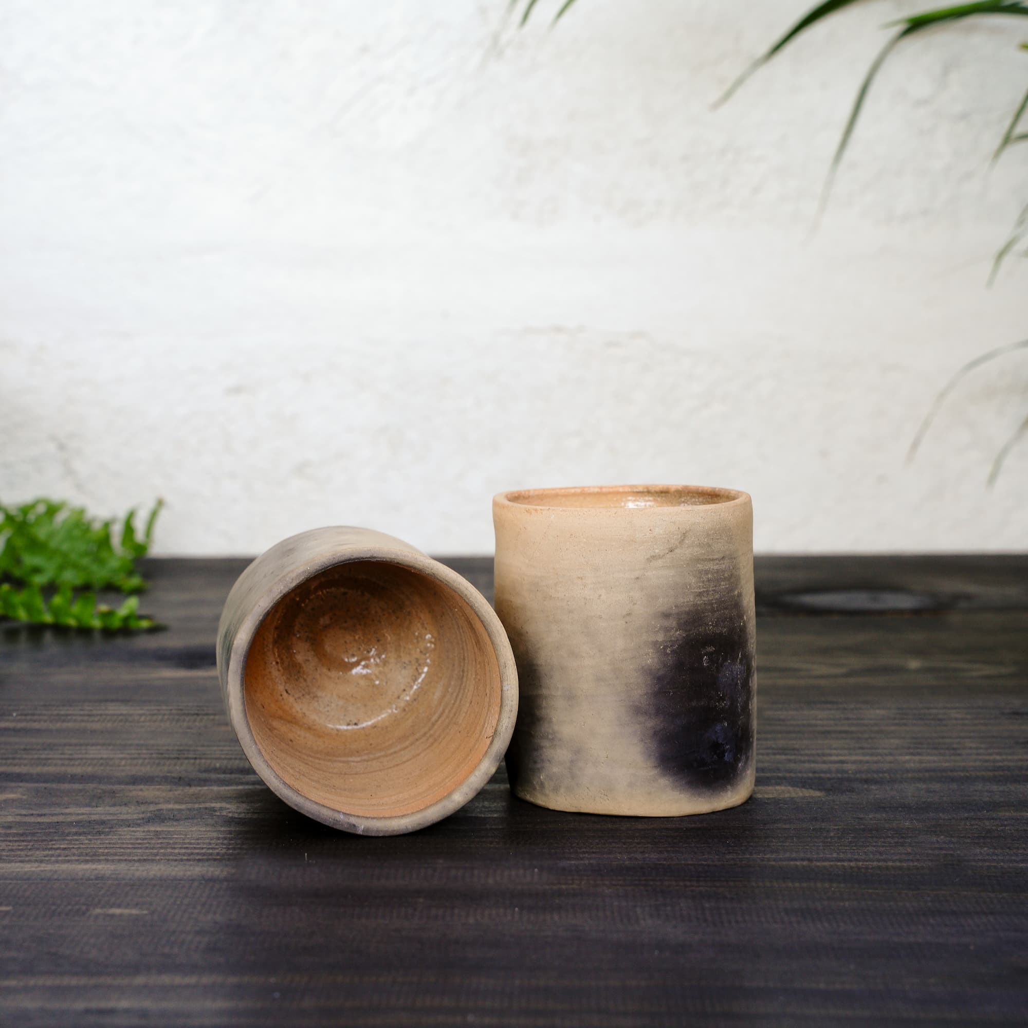 Desert Straight Cup by Ana María Hernández - Wool+Clay