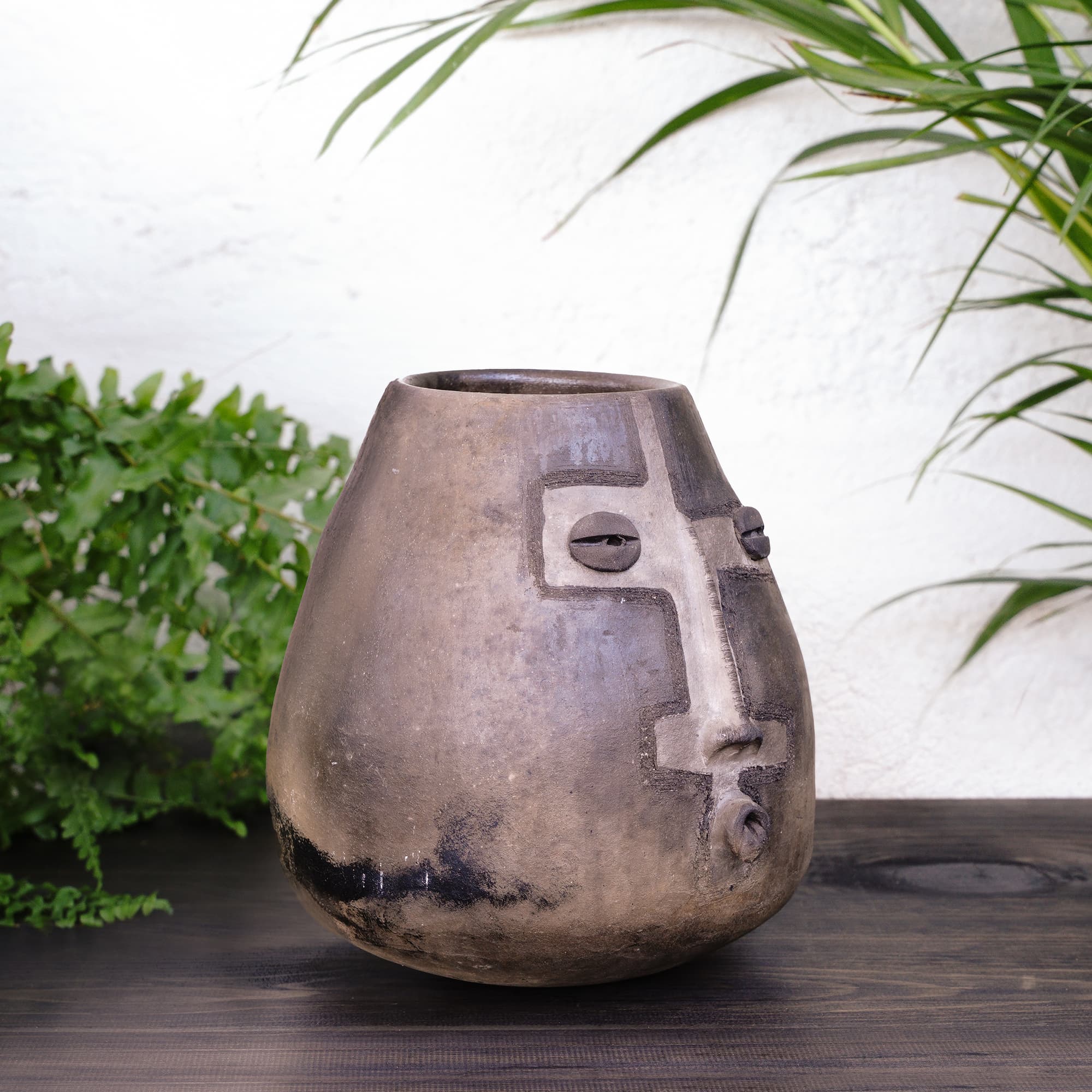Glyph Art Vase by Leticia Blanco & Fernando Peguero - Wool+Clay
