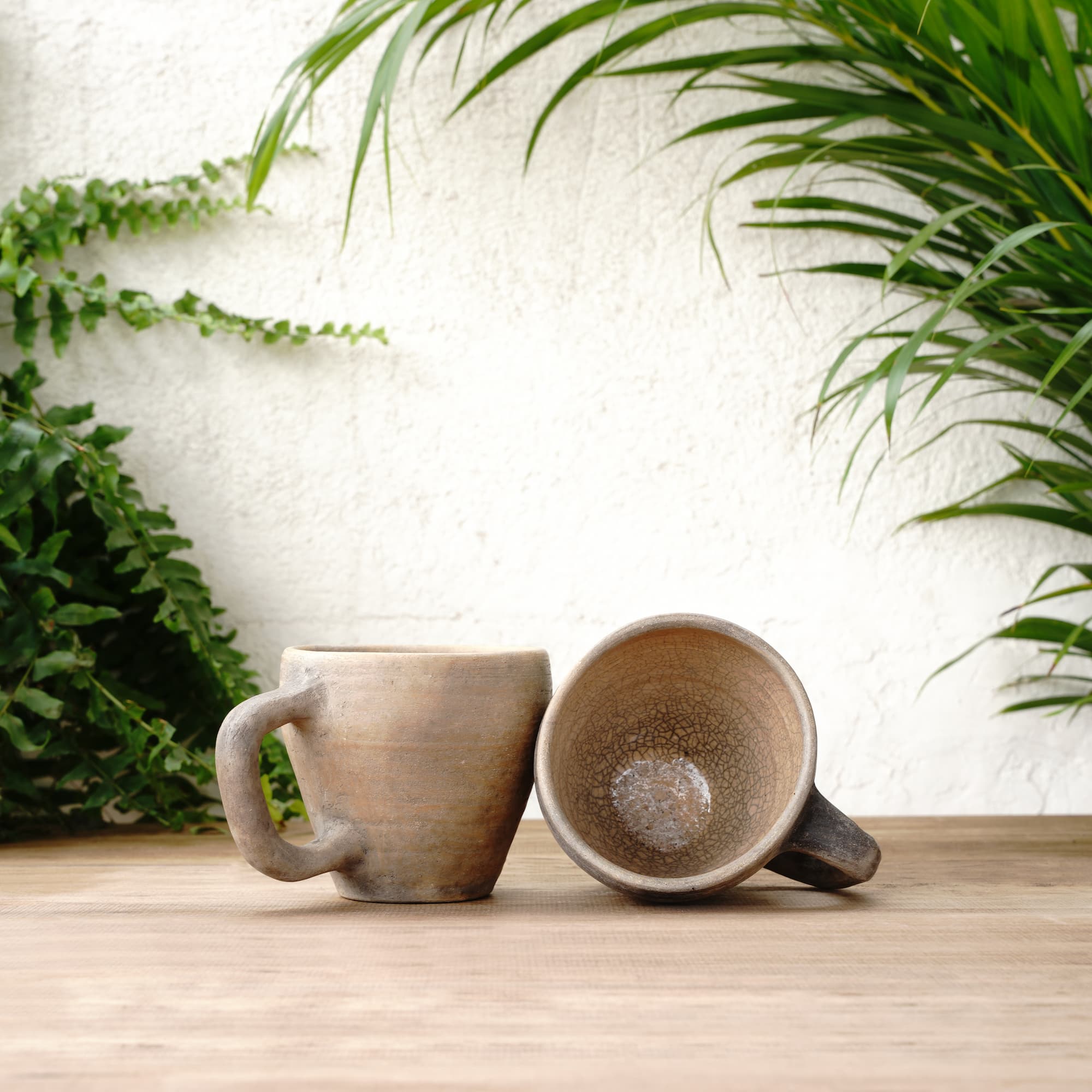 Wide Earth Ceramic Mug by Francisco Martínez - Wool+Clay