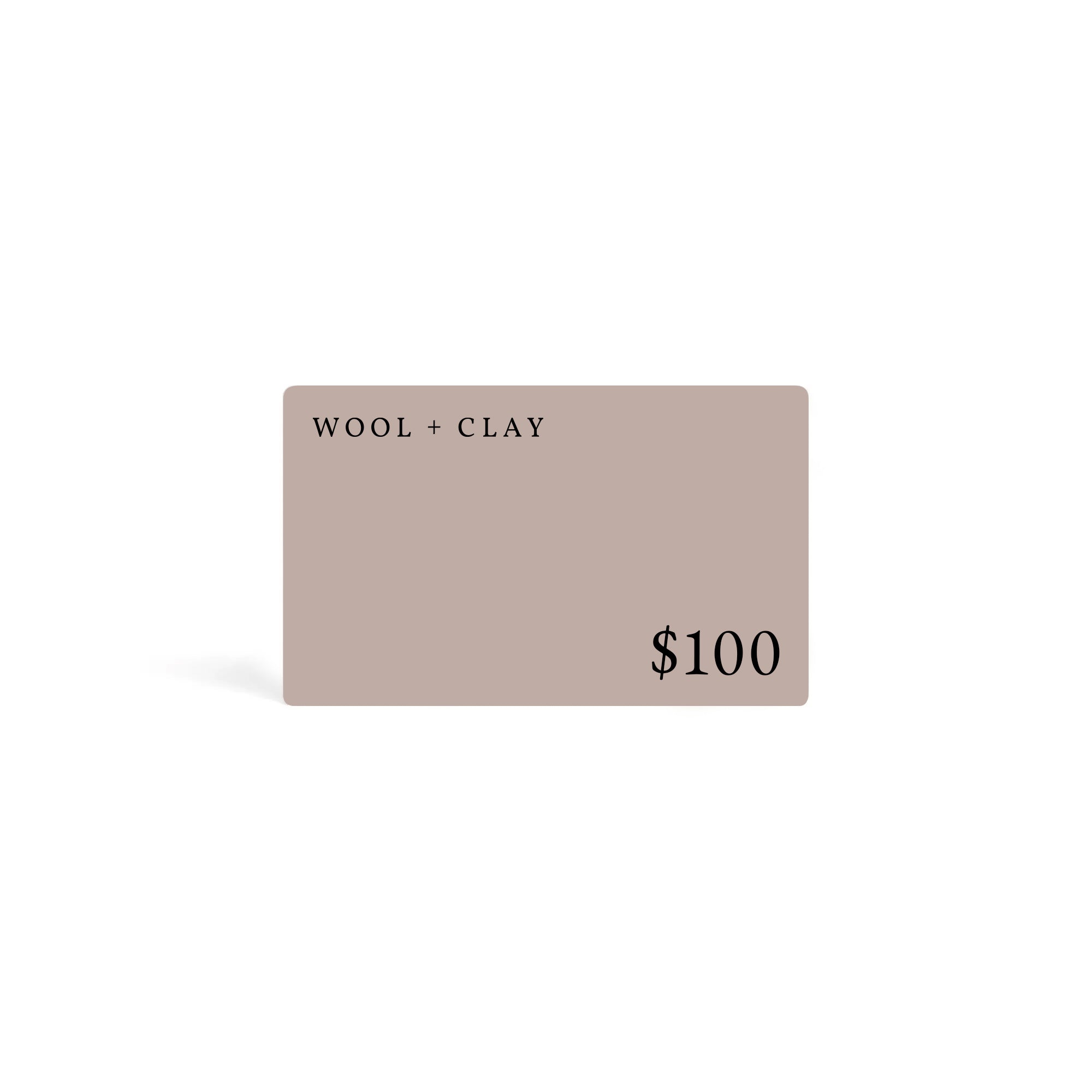 Wool+Clay Gift Card by Wool+Clay - Wool+Clay